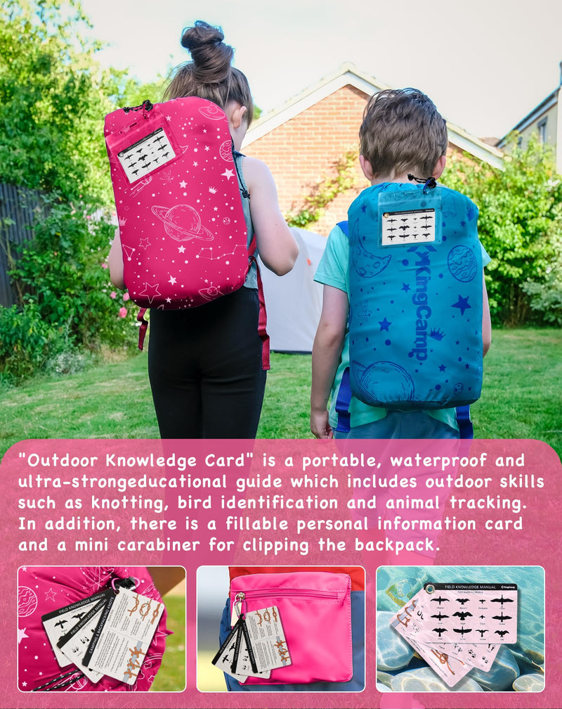 Laden Sie das Bild in Galerie -Viewer, BRoadout happy holiday gifts KingCamp Galaxy Zoo C 300 Kids Sleeping Bag