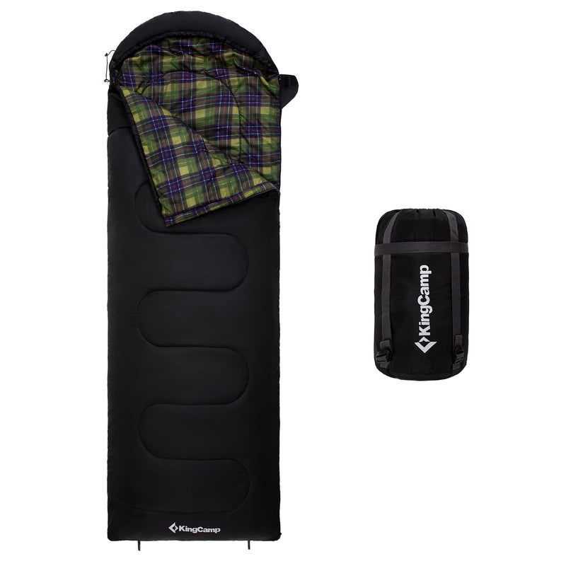 Load image into Gallery viewer, KingCamp SEVAN 250 Sleeping Bag-Envelope With Hood