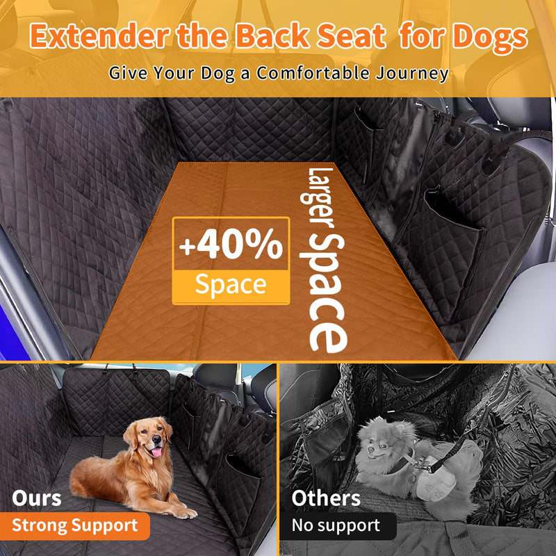 Load image into Gallery viewer, KingCamp PETS Dog Car Seat Cover for Back Seat