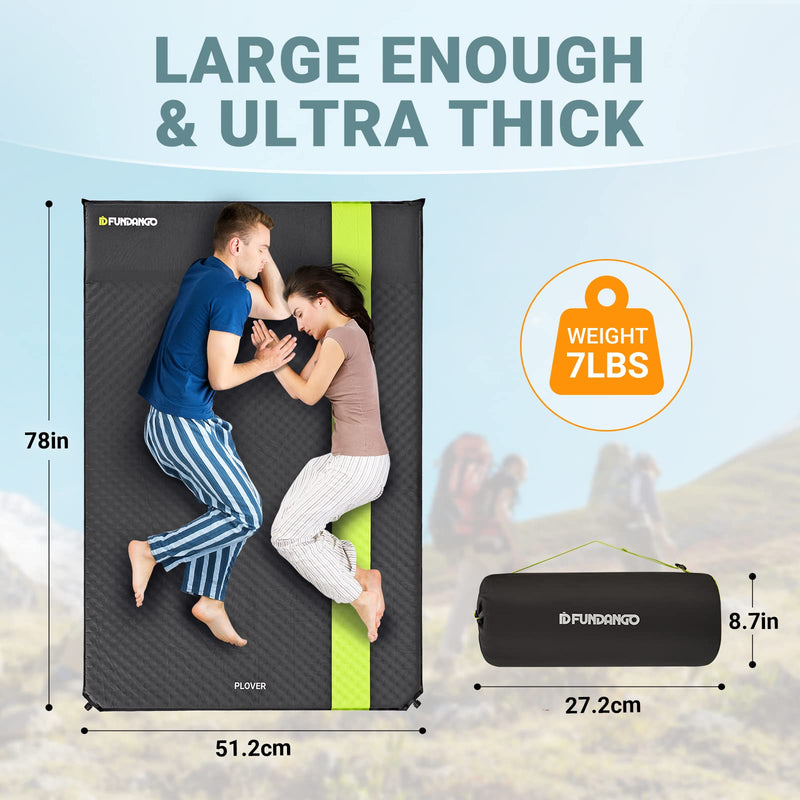 Load image into Gallery viewer, FUNDANGO PLOVER Double Self-inflatable Pad