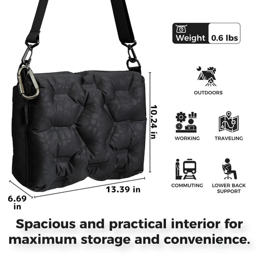 ATEPA Cloud AirBag 4-in-1 Inflatable Messenger Bag