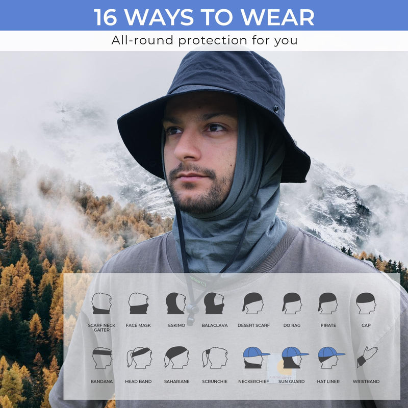 Load image into Gallery viewer, ATEPA Merino Wool Neck Gaiter