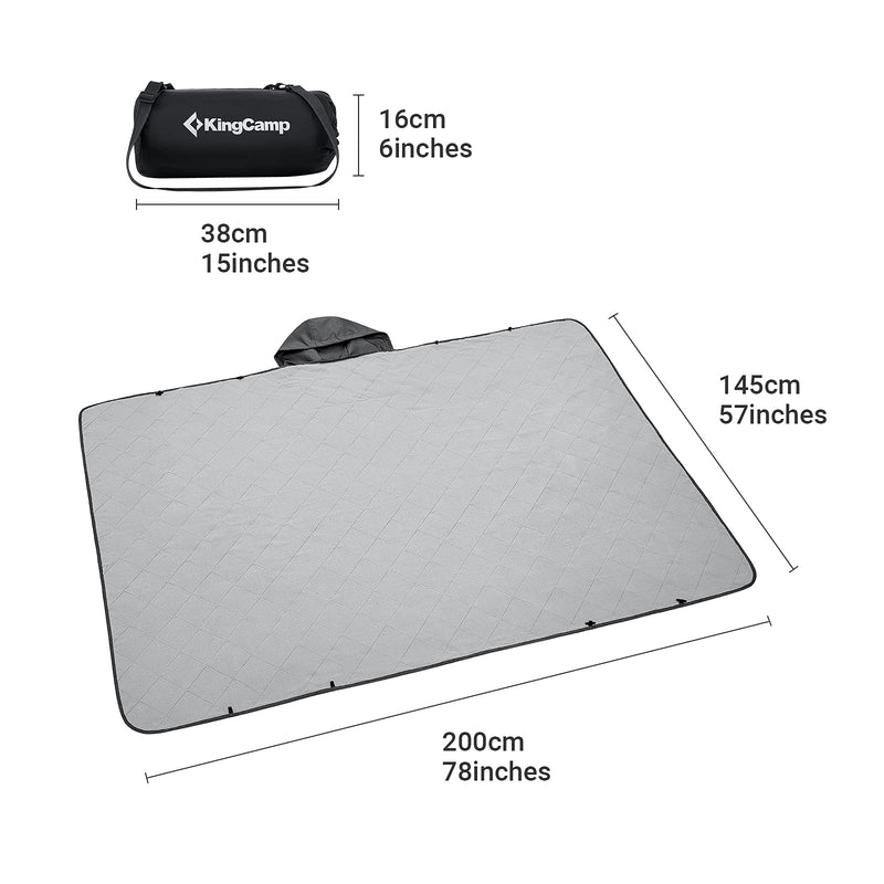 Load image into Gallery viewer, KingCamp ANNA Picnic Rug 3-in-1 Outdoor Blanket