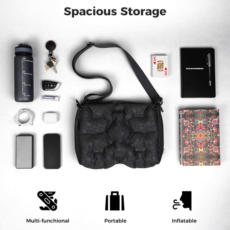 Load image into Gallery viewer, ATEPA Cloud AirBag 4-in-1 Inflatable Messenger Bag
