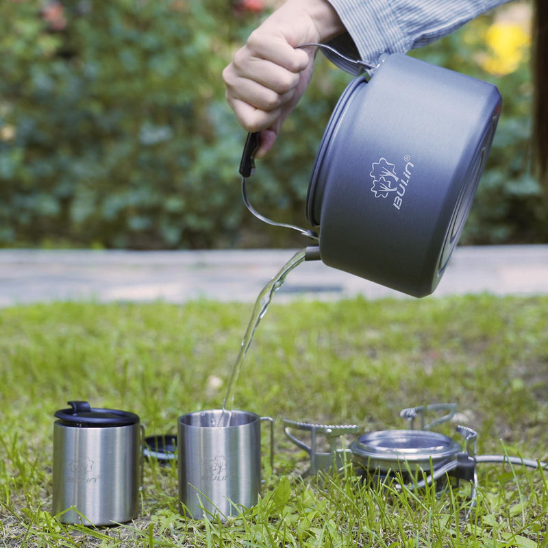 Load image into Gallery viewer, BUNLIN 2.2L Camping Kettle Set