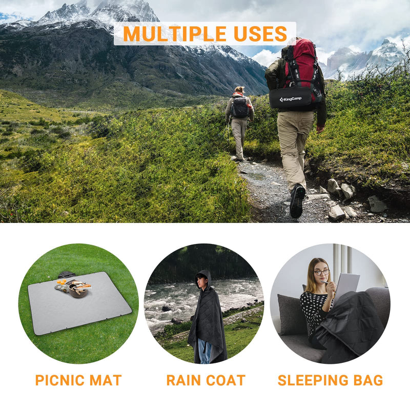 Load image into Gallery viewer, KingCamp ANNA Picnic Rug 3-in-1 Outdoor Blanket