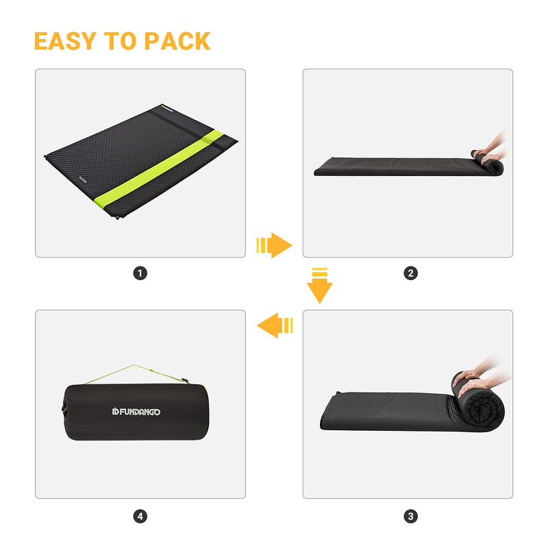 Load image into Gallery viewer, FUNDANGO PLOVER Double Self-inflatable Pad