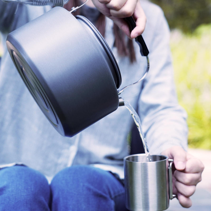 Load image into Gallery viewer, BUNLIN 2.2L Camping Kettle Set