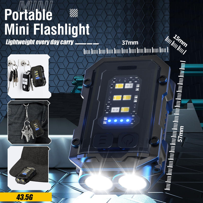 Load image into Gallery viewer, KinWild LED Small Powerful EDC Flashlight