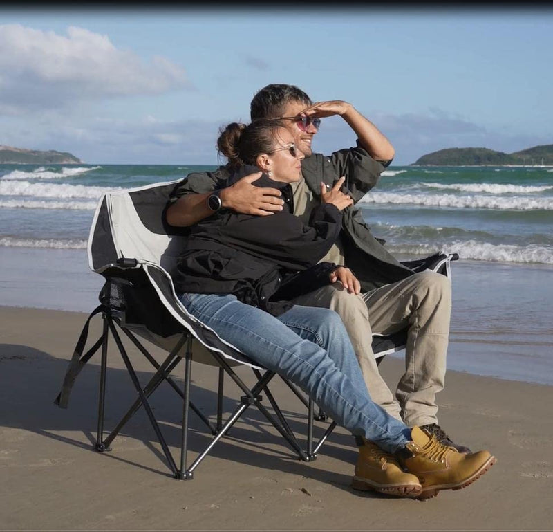Cargue la imagen en el visor de la galería, KingCamp Double Sofa Chair Camping Loveseat