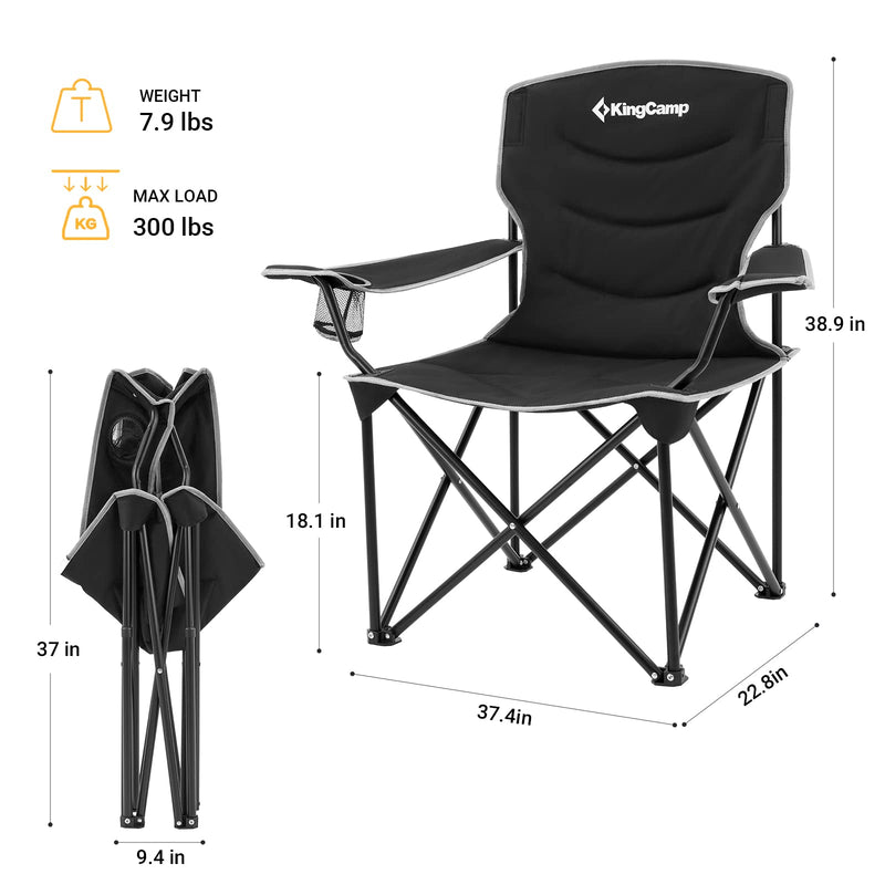 Load image into Gallery viewer, KingCamp Juniper Folding Camping Chair
