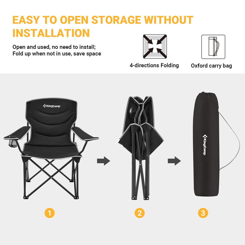 Load image into Gallery viewer, KingCamp Juniper Folding Camping Chair