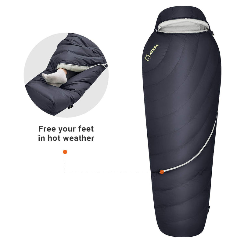 Load image into Gallery viewer, ATEPA DENALI 340L Down Sleeping Bag-Mummy
