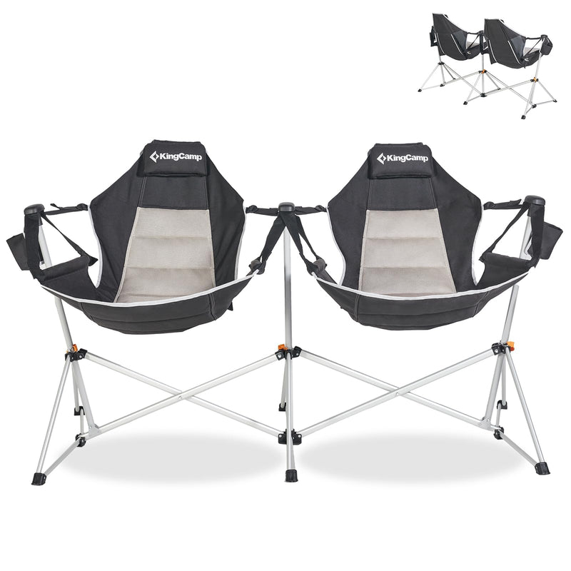 Cargue la imagen en el visor de la galería, KingCamp ORCHID C30 Double Hammock Camping Chairs