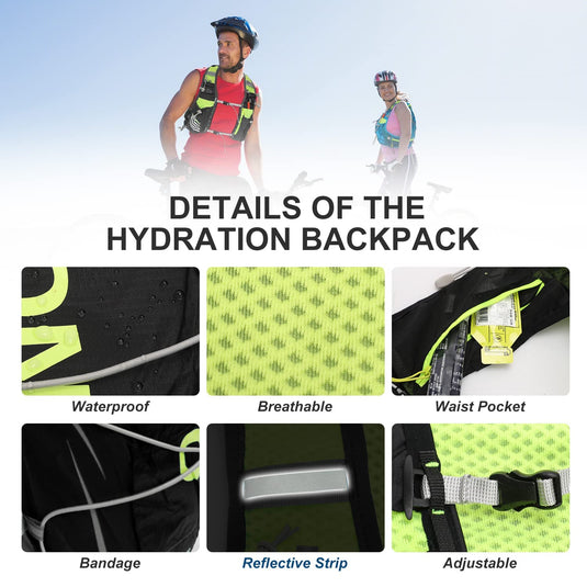 INOXTO Hydration Vest Backpack Hydration Packs
