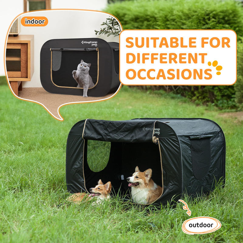 Load image into Gallery viewer, KingCamp PETS Ranger XXL Dog Tent Pop Up Pet Playpen