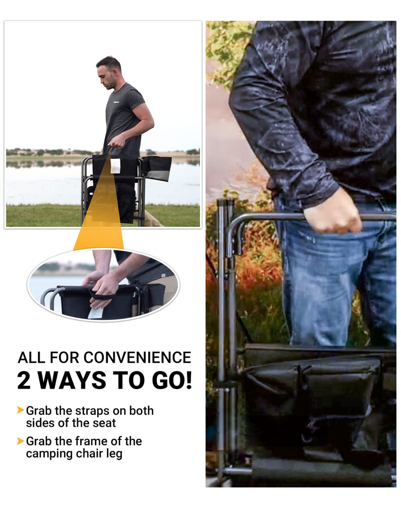 Load image into Gallery viewer, KingCamp Comfort Folding Director's Chair