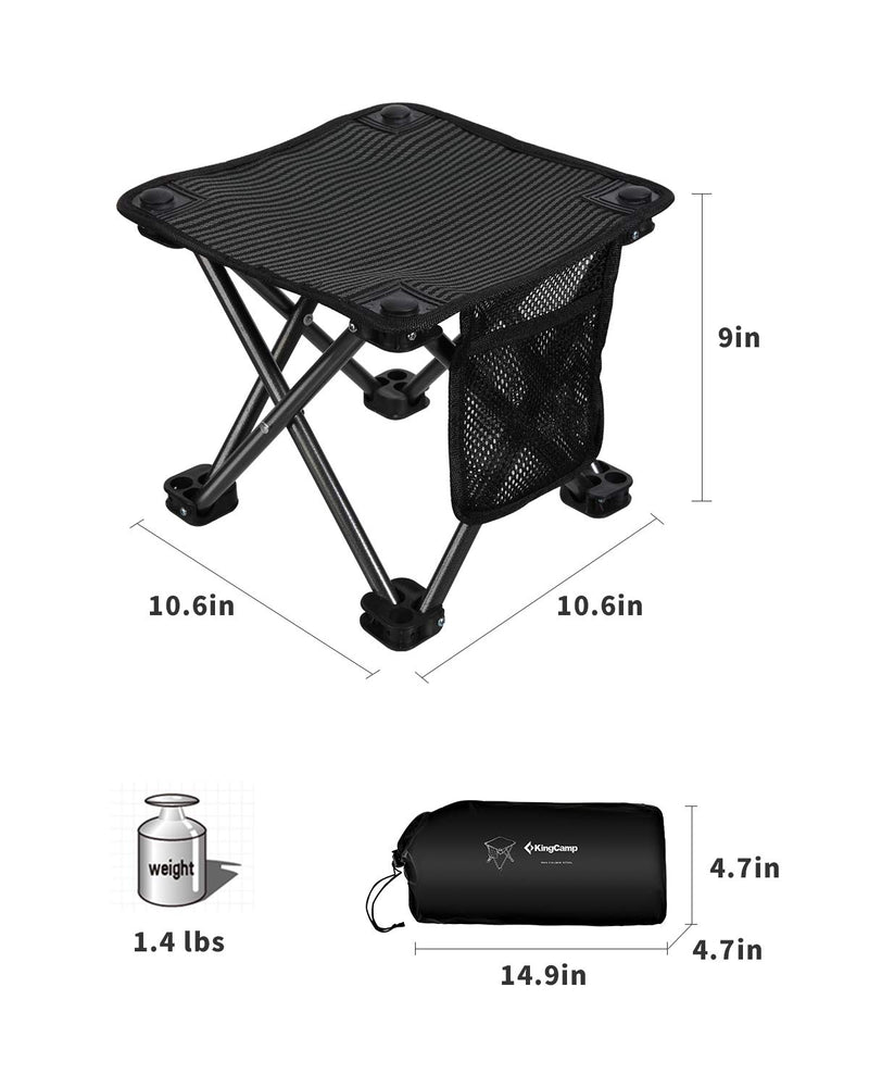 Load image into Gallery viewer, KingCamp Mini Folding Stool
