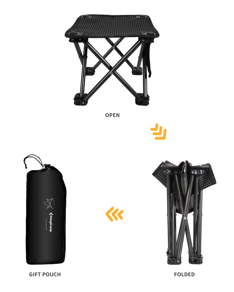 Load image into Gallery viewer, KingCamp Mini Folding Stool