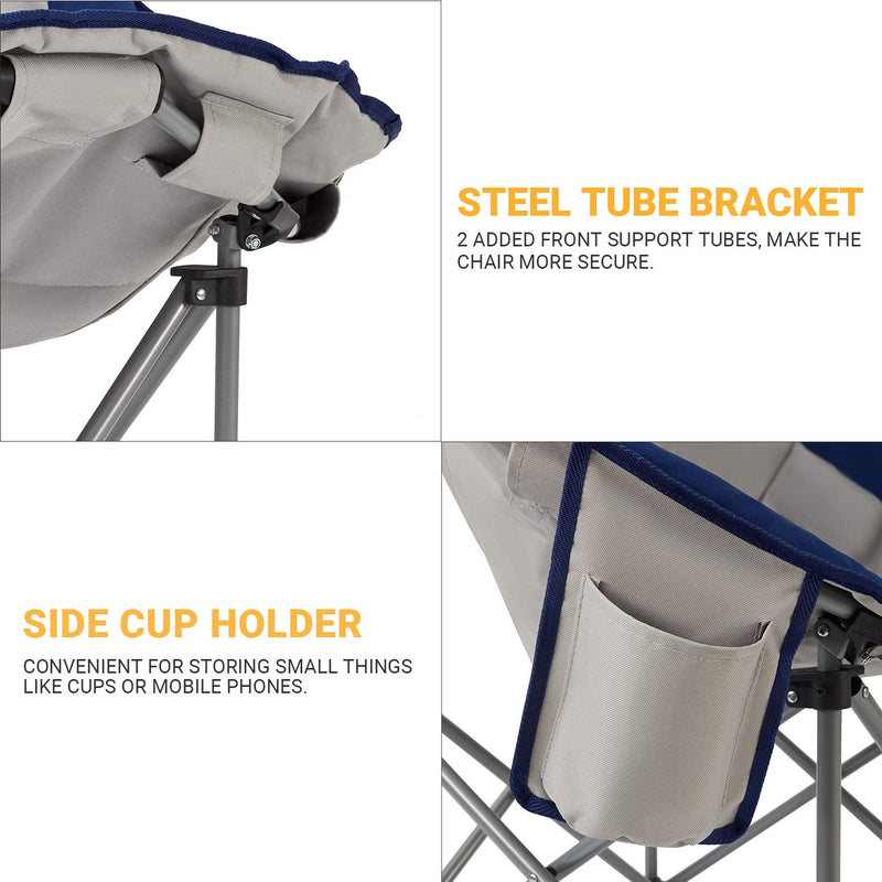 Load image into Gallery viewer, KingCamp Saucer Chair Camping Chair
