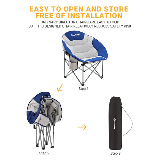 KingCamp Saucer Chair Camping Chair