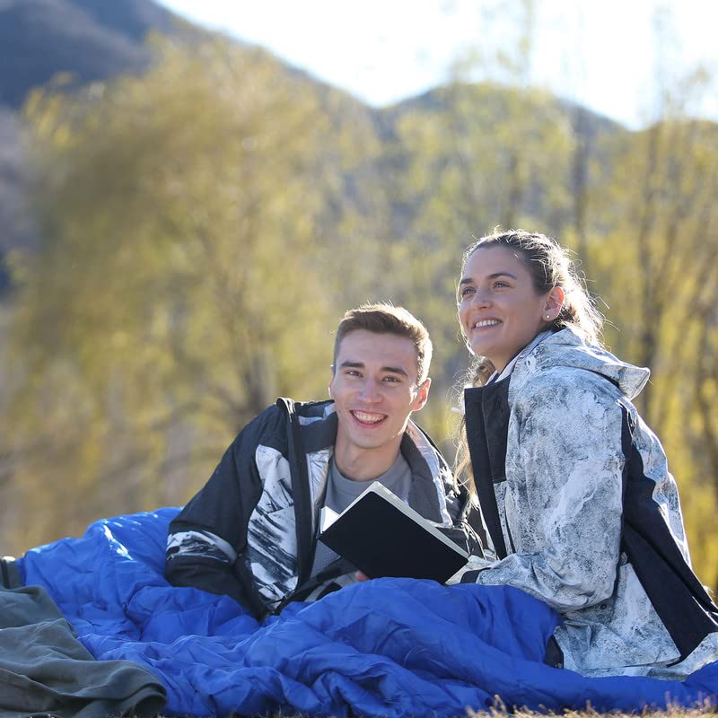 Cargue la imagen en el visor de la galería, Saco de dormir tipo sobre con capucha KingCamp Oasis 250+