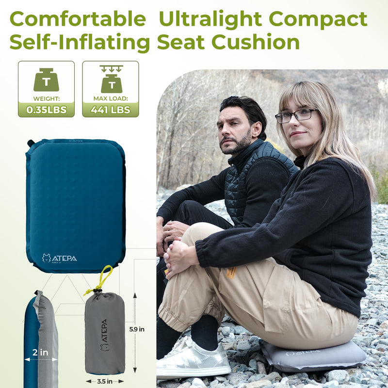 Cargue la imagen en el visor de la galería, ATEPA BUBBLE 5.0 Trail Seat Inflatable Seat Cushion BRoadout