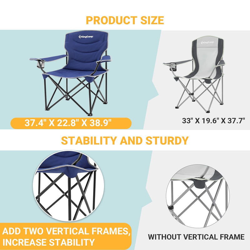 Load image into Gallery viewer, KingCamp Juniper Folding Camping Chair
