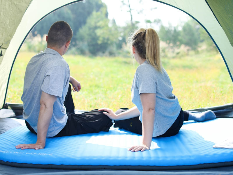 Load image into Gallery viewer, KingCamp Double Self-inflatable Pad