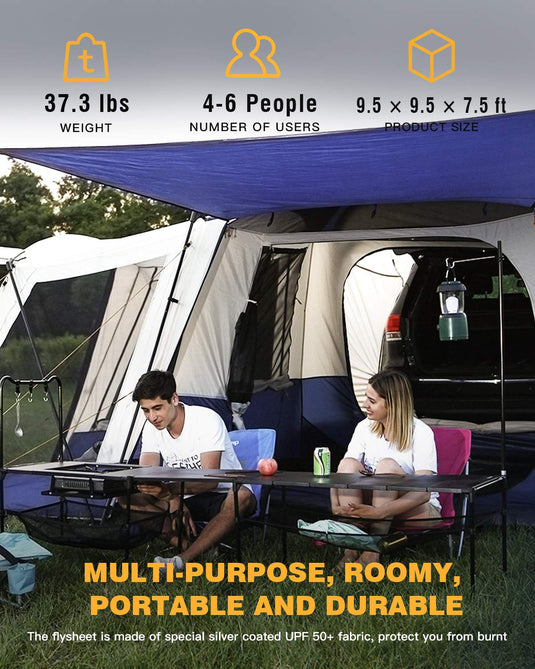 KingCamp MEIFI PLUS SUV Car Camping Tents