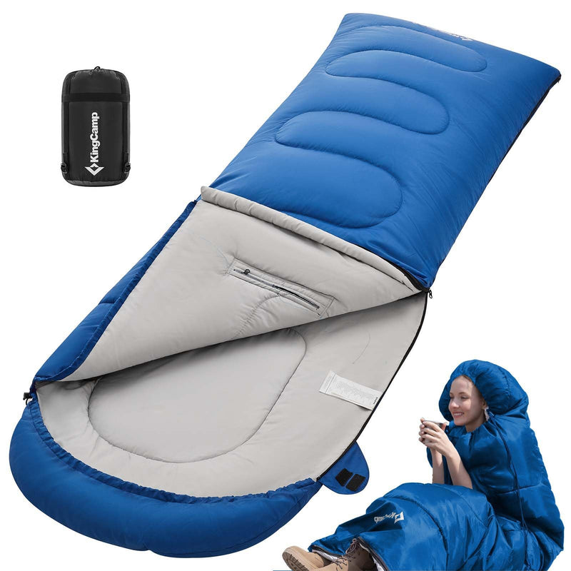 Load image into Gallery viewer, KingCamp LONA 250 Wearable Sleeping Bags Blue