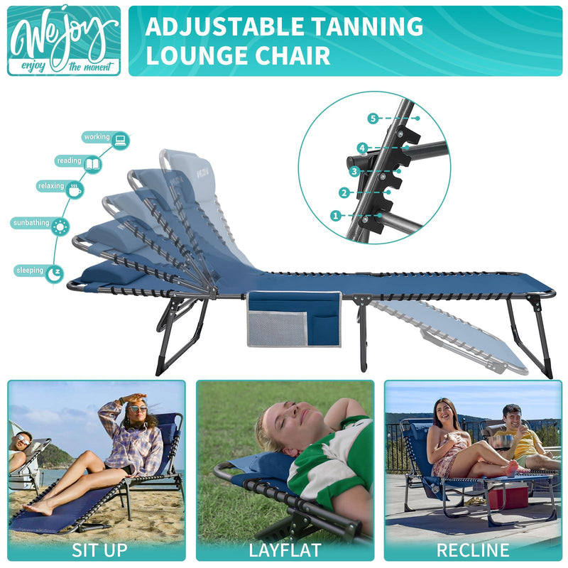 Cargue la imagen en el visor de la galería, Sillón plegable WEJOY de 3 plazas