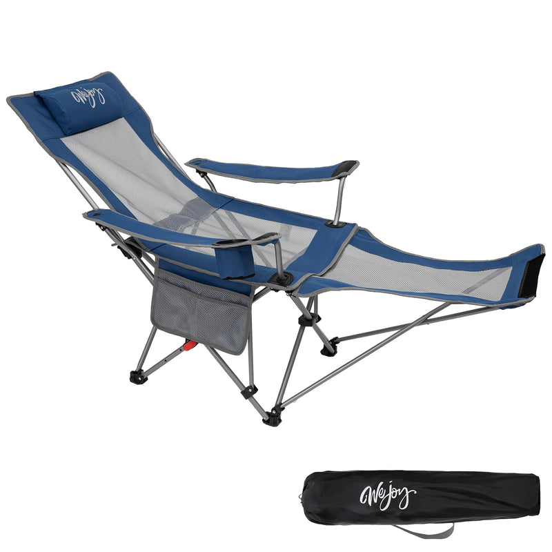 Load image into Gallery viewer, WEJOY FOLDING RECLINER CHA Folding Chair Blue
