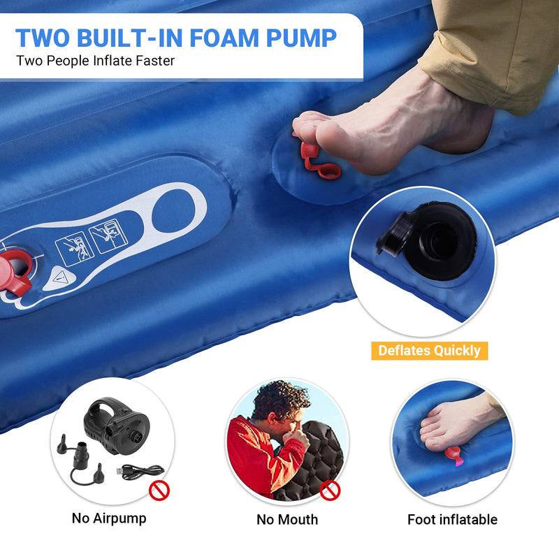 Load image into Gallery viewer, KingCamp Double Sleeping Air Pad