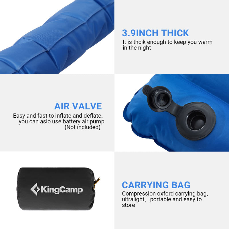 Load image into Gallery viewer, KingCamp Double Sleeping Air Pad
