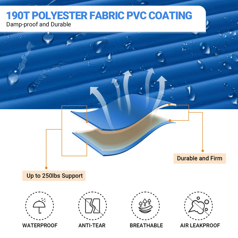 Load image into Gallery viewer, KingCamp Double Sleeping Air Pad