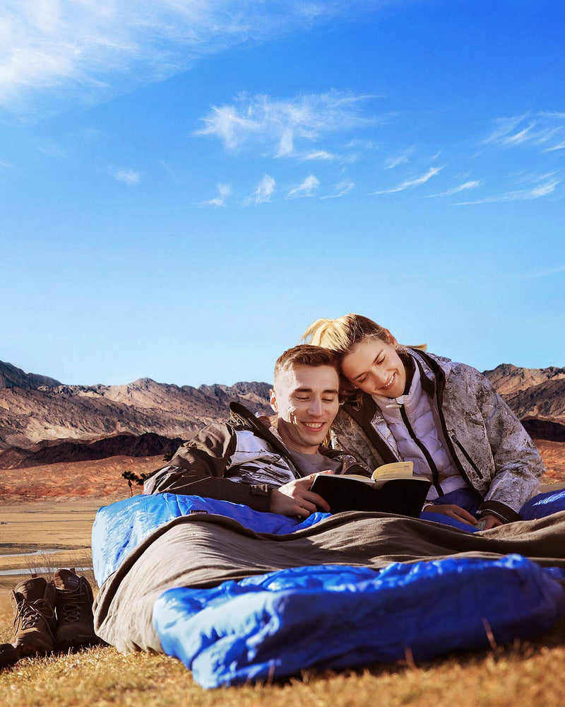 Cargue la imagen en el visor de la galería, Saco de dormir KingCamp OXYGEN 250D con doble capucha