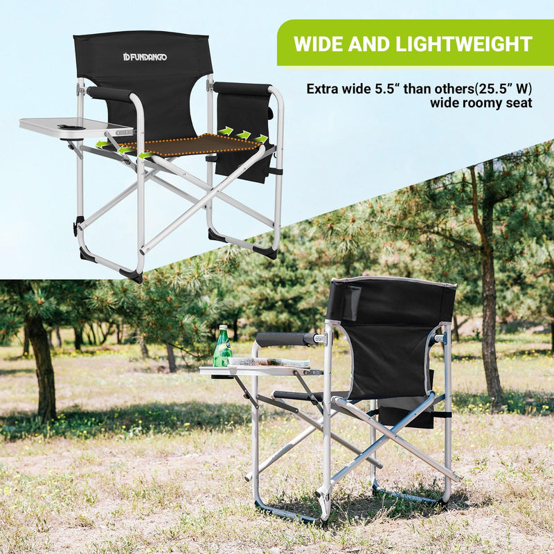 Cargue la imagen en el visor de la galería, FUNDANGO Lightweight Director's Chair