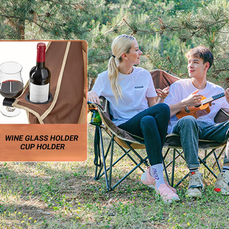 Cargue la imagen en el visor de la galería, KingCamp Double Sofa Chair Camping Loveseat