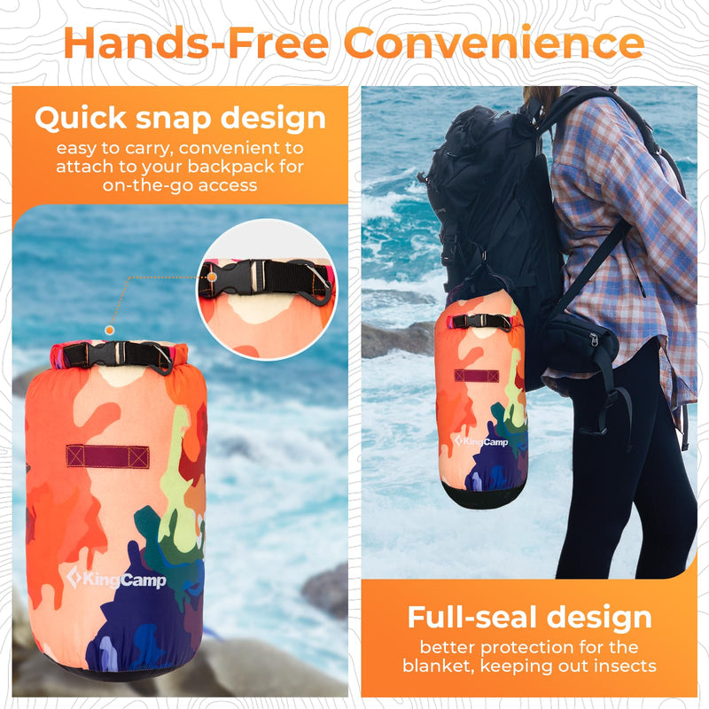 Load image into Gallery viewer, KingCamp BLANKET SMART 150 XL Lightweight Camping Blanket