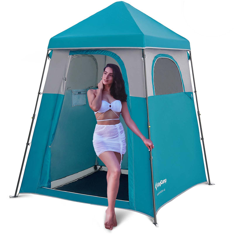 Load image into Gallery viewer, KingCamp Outdoor Shower Tents for Camping Portable Instant Pop Up Privacy Tent