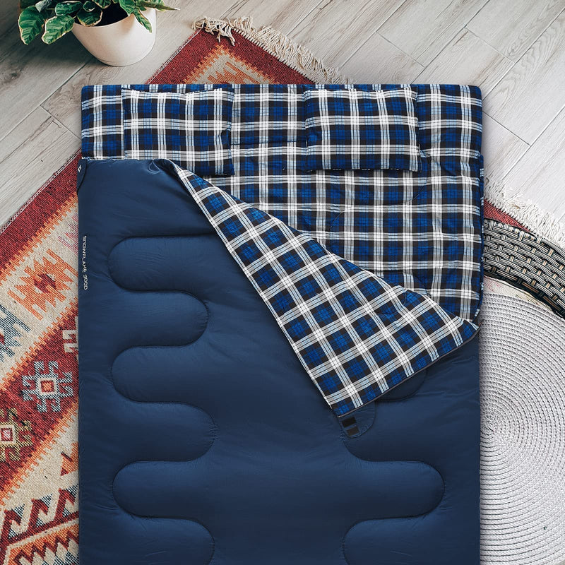 Load image into Gallery viewer, KingCamp SNOWFLAKE 300D Sleeping Bag-Envelope Double