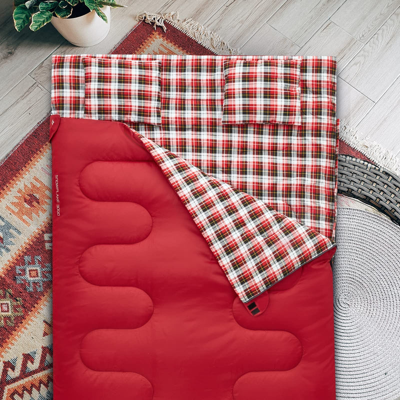 Load image into Gallery viewer, KingCamp SNOWFLAKE 300D Sleeping Bag-Envelope Double