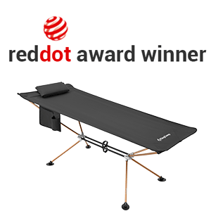 Load image into Gallery viewer, KingCamp Hammock With Stand Oversized Folding Camping Cots