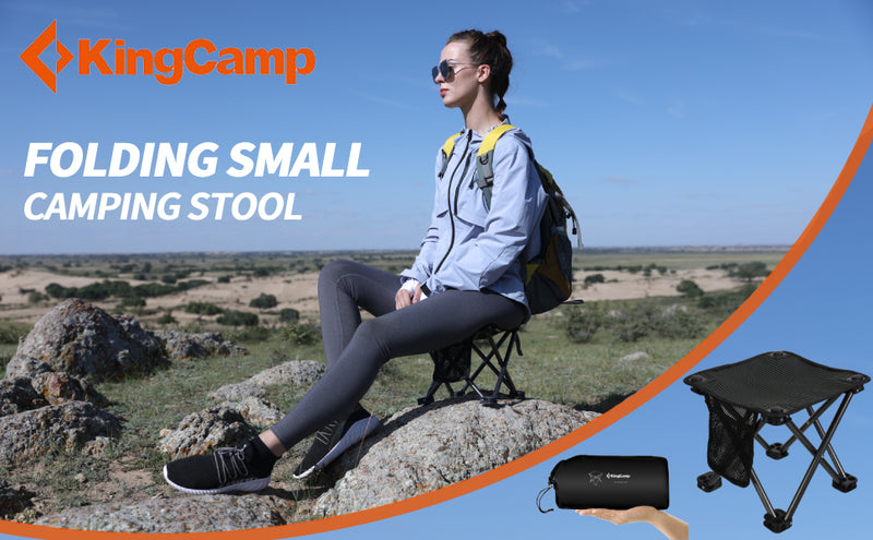Load image into Gallery viewer, KingCamp Mini Folding Stool
