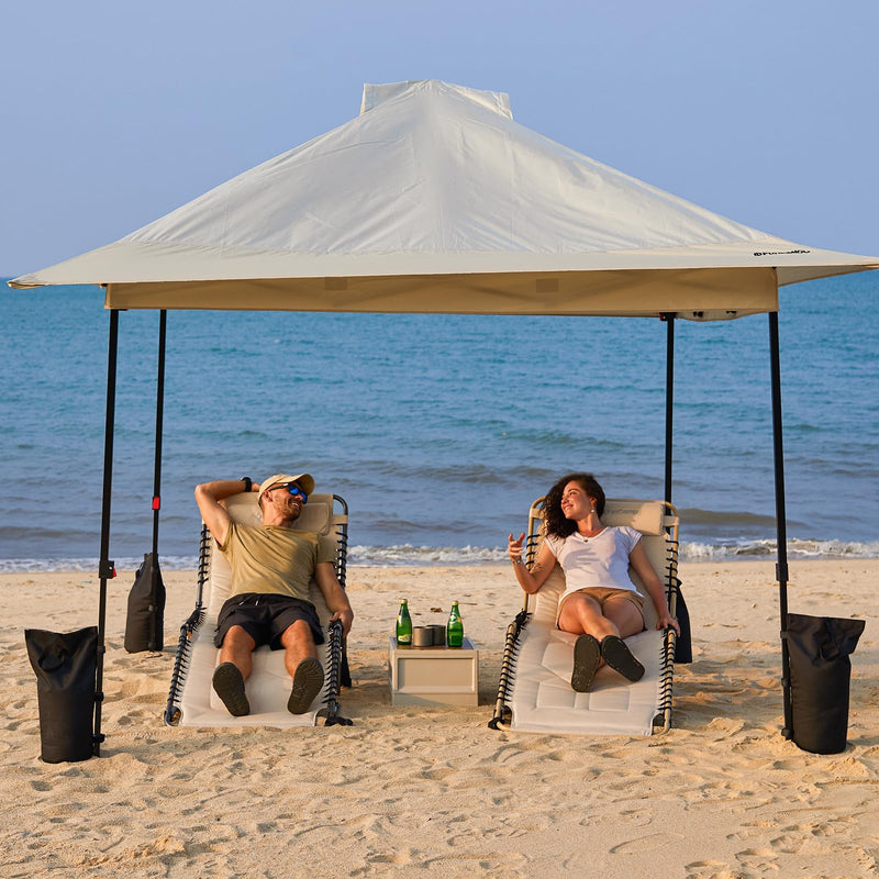 Load image into Gallery viewer, FUNDANGO 10x10ft Pop Up Outdoor Canopy Tent Sun Shelter Tent