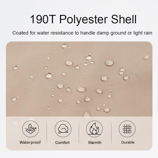 FUNDANGO Double Camping Sleeping Bags with Pillows