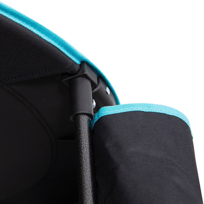 Load image into Gallery viewer, FUNDANGO EasyCamp D70 Double-Deck Tailgate Table | Portable Round Camping Table with Cup Holders & Side Pockets