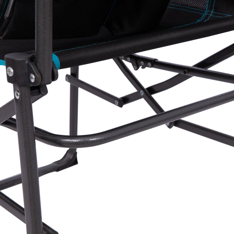 Load image into Gallery viewer, FUNDANGO FoldPro Refine L Director Chair with Side Table | Heavy Duty 440lb Capacity Camping Chair