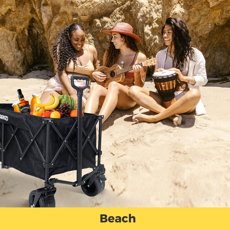 Load image into Gallery viewer, FUNDANGO Folding Wagon 180L Dual Chassis Camping Wagon